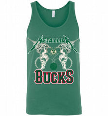 Metallica Milwaukee Bucks Logo Tank - zezetee