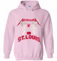 Metallica St Louis Eagles Logo Hoodie - zezetee
