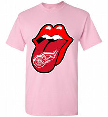 Detroit Red Wings  x The Rolling Stones Logo Shirt - zezetee