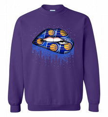Lip Indiana Pacers Crewneck Sweatshirt - zezetee