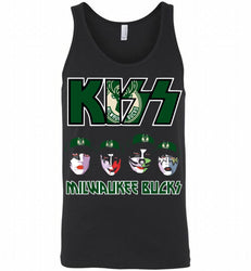 Kiss Milwaukee Bucks Logo Tank
