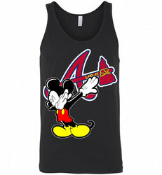 Disney Mickey Mouse Dabbing Atlanta Braves Tank