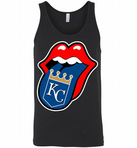 Kansas City Royals  x The Rolling Stones Logo Tank - zezetee
