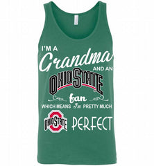 I'M A Grandma And A Ohio State Buckeyes Fan Tank - zezetee