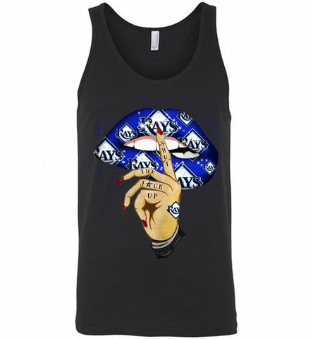 MLB Tampa Bay Rays Lip Shut The Fuck Up Tank - zezetee