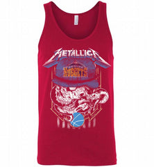 Metallica Skull Snake Denver Nuggets Tank - zezetee