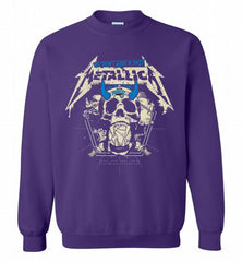 Metallica We Don't Give A Shit Orlando Magic Crewneck Sweatshirt - zezetee