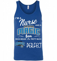I'M A Nurse And A Orlando Magic Fans Perfect Tank - zezetee