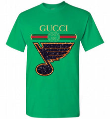 Gucci St Louis Blues Logo Shirt - zezetee