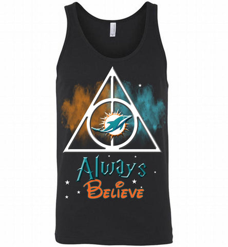 Miami Dolphins Always Believe Harry Potter Tank - zezetee