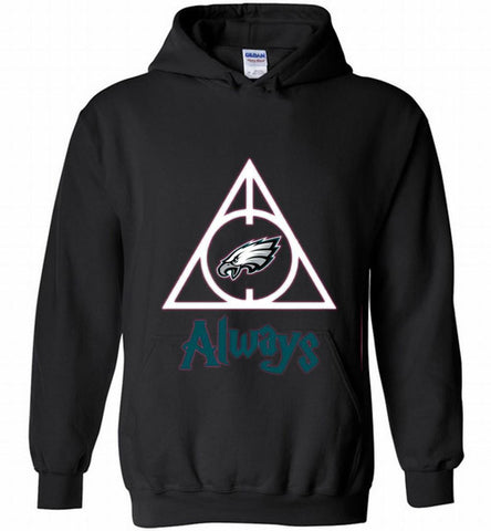 PHILADELPHIA EAGLES DEATHLY HALLOWS ALWAYS GIFT Hoodie - zezetee