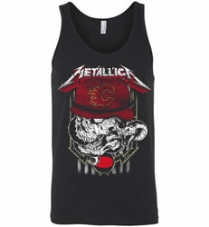 Metallica Skull Snake Calgary Flames Tank
