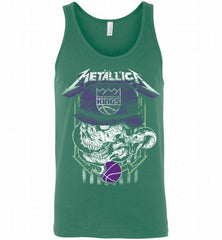Metallica Skull Snake Sacramento Kings Tank - zezetee
