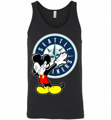 Disney Mickey Mouse Dabbing Seattle Mariners Tank - zezetee