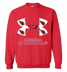 Under Armour Arizona Cardinals Crewneck Sweatshirt - zezetee