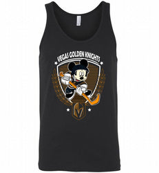 NHL HOCKEY MICKEY MOUSE TEAM VEGAS GOLDEN KNIGHTS Tank