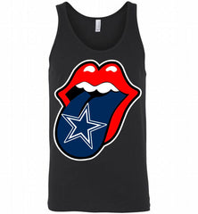 Dallas Cowboys  x The Rolling Stones Logo Tank - zezetee