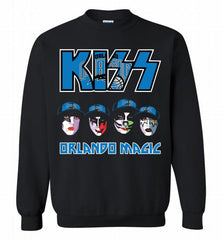 Kiss Orlando Magic Logo Crewneck Sweatshirt - zezetee