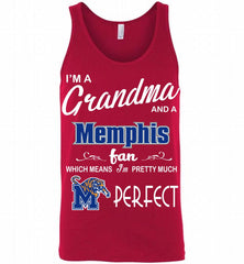 I'M A Grandma And A Louisville Cardinals Fan Tank - zezetee