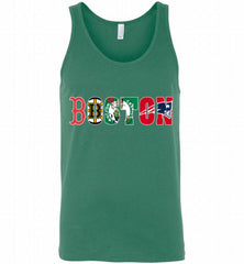 Boston fan Red Sox Bruins Celtics New England Patriots Tank - zezetee