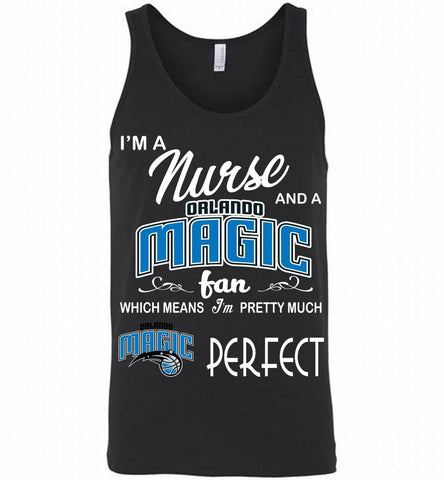 I'M A Nurse And A Orlando Magic Fans Perfect Tank - zezetee