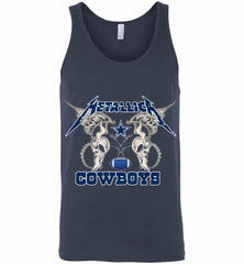 Metallica Dallas Cowboys Tank - zezetee
