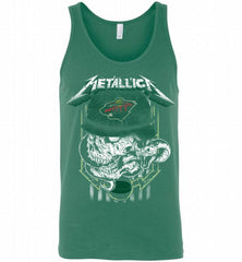 Metallica Skull Snake Minnesota Wild Tank - zezetee