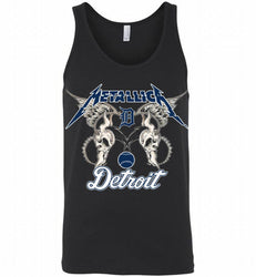 Metallica Detroit Tigers Logo Tank