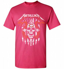 Metallica Snake Skull Chicago Bears Logo Shirt - zezetee