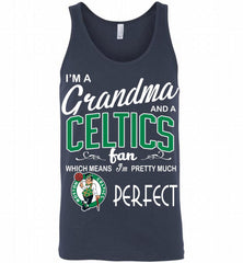 I'M A Grandma And A Boston Celtics Fans Perfect Tank - zezetee