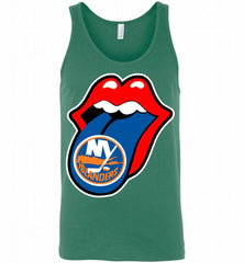 New York Islanders  x The Rolling Stones Logo Tank - zezetee