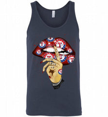 MLB Texas Rangers Lip Shut The Fuck Up Tank - zezetee