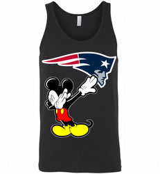 Disney Mickey Mouse Dabbing New England Patriots Tank