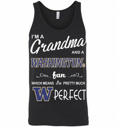 I'M A Grandma And A Washington Huskies Fan Tank