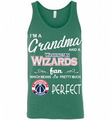 I'M A Grandma And A Washington Wizards Fans Perfect Tank - zezetee
