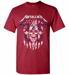 Metallica Snake Skull Vancouver Canucks Logo Shirt - zezetee