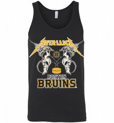 Metallica Boston Bruins Logo Tank - zezetee