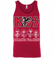 Kiss Atlanta Falcons Logo Tank - zezetee