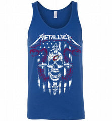 Metallica Snake Skull Cleveland Cavaliers Logo Tank - zezetee