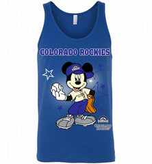 Colorado Rockies Mickey Mouse Disney Super Star Tank - zezetee