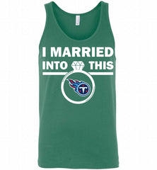 I MARRIED INTO THIS NFL Tennessee Titans Tank - zezetee
