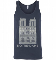 Notre-Dame France Cathedral Tank - zezetee
