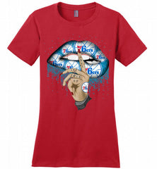 Philadelphia 76ers Lip Shut The Fuck Up Ladies Perfect - zezetee