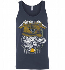 Metallica Skull Snake Jacksonville Jaguars Tank - zezetee