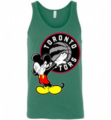 Disney Mickey Mouse Dabbing Toronto Raptors Tank - zezetee