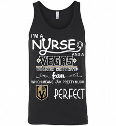 I'M A Nurse And A Vegas Golden Knights Fans Gift Tank