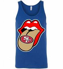 San Francisco 49ers  x The Rolling Stones Logo Tank - zezetee