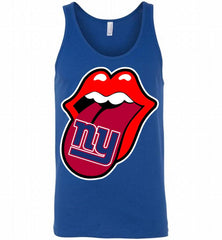 New York Giants  x The Rolling Stones Logo Tank - zezetee