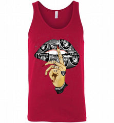 NFL Oakland Raiders Lip Shut The Fuck Up Tank - zezetee