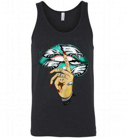 NFL Philadelphia Eagles Lip Shut The Fuck Up Tank - zezetee